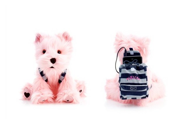Foto 0 en  - Un Yorkie rosa como altavoz para iPod