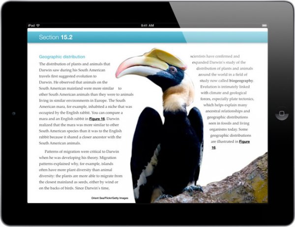 Foto 0 en  - 350.000 libros de texto descargados en tres d�as con iBooks 2 para iPad