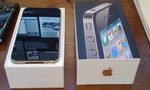 Foto 0 en  - El iPhone 4 llega antes de tiempo, a�n no se puede activar