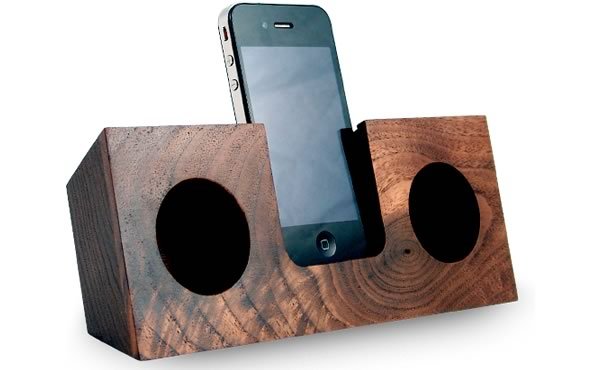 Foto 0 en  - Koostik los altavoces de madera para iPhone 