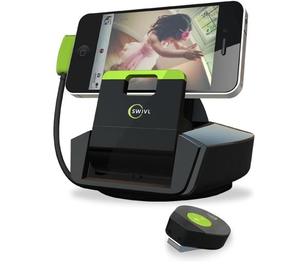 Foto 0 en  - Swivl: dock para iPhone y iPod touch que sigue el movimiento al gravar video