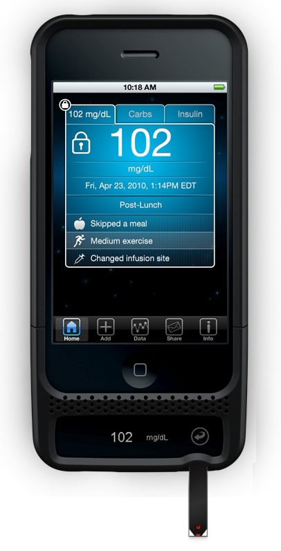 iBGStar, medidor de glucosa para iPhone y iPod Touch