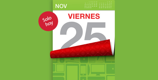 Este viernes 26 de noviembre es el Día Especial de Compras en la On line Apple Store de México.