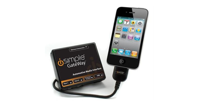 iSimple lanza interfaces de iPod y iPhone para Autos Mazda