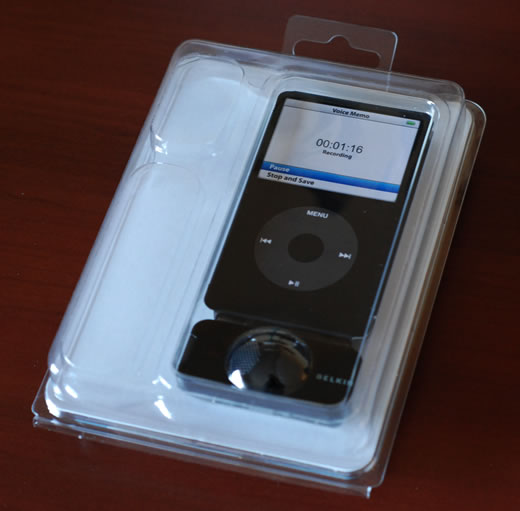 Belkin TuneTalk, un micrófono estéreo para iPod