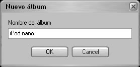 CopyTrans Photo crear Álbum