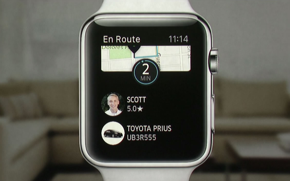 Uber Apple Watch