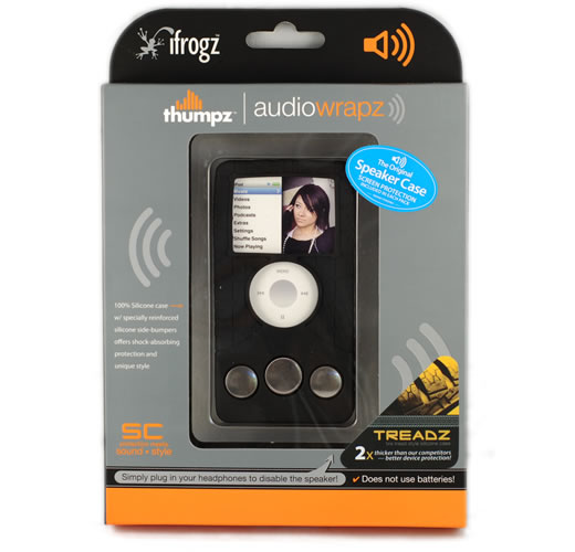 Funda con altavoces iFrogz Audiowrapz