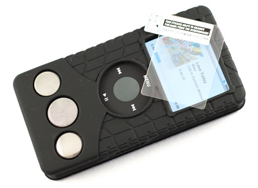 Funda con altavoces iFrogz Audiowrapz