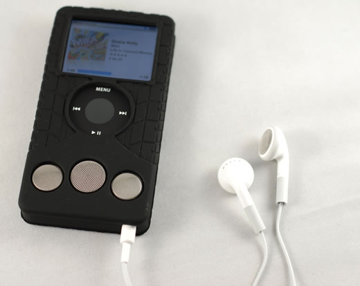 Funda con altavoces iFrogz Audiowrapz