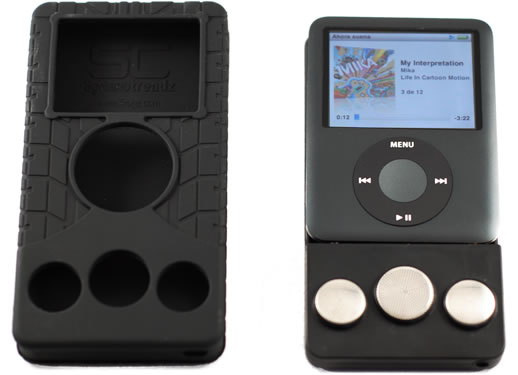 Funda con altavoces iFrogz Audiowrapz