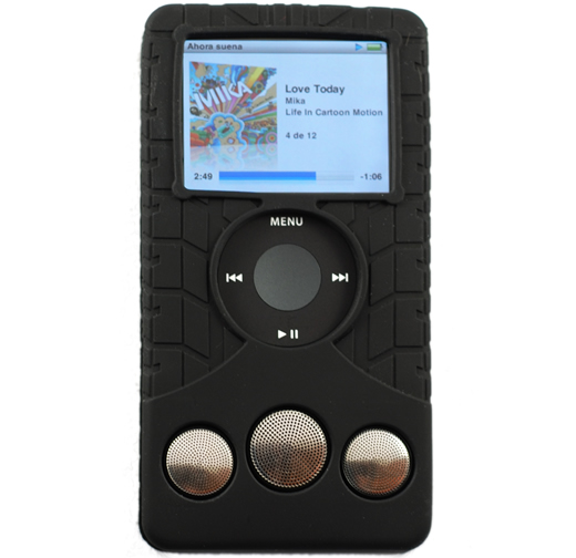 Funda con altavoces iFrogz Audiowrapz