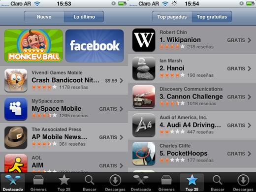 PORTABLE Llega IClip Al Mac App Store Con Precio De Introduccion De $9.99 iphone3g-appstore