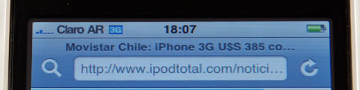 iPhone 3G Conectividad