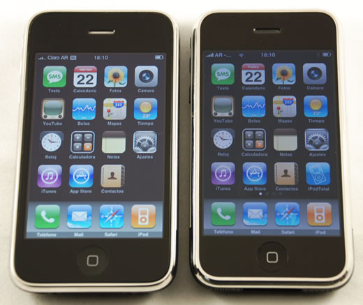 ipod touch 2g vs 3g. iPhone 3G vs iPhone 2G
