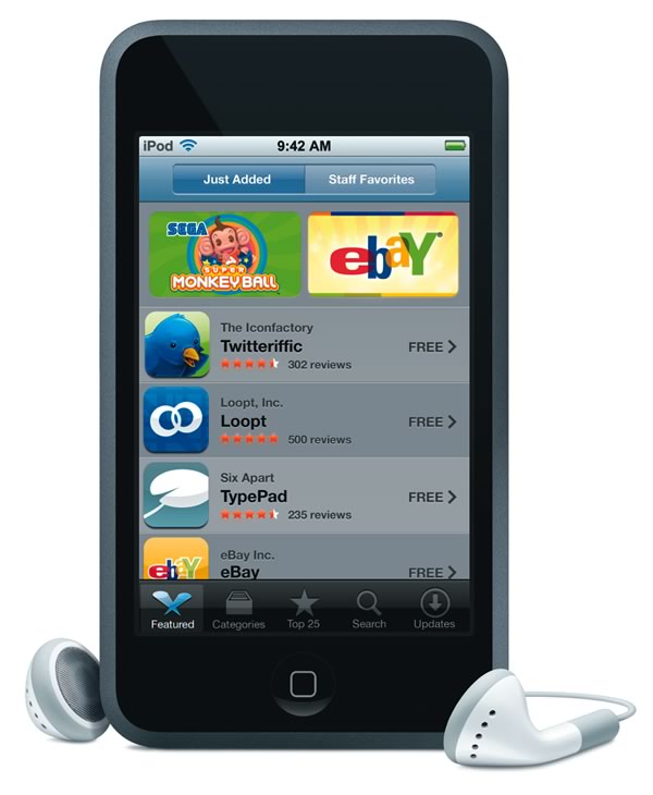 App Store en iPod touch