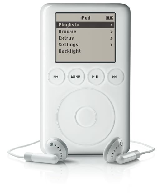 iPod de tercera generación (3G) ó iPod con conector dock