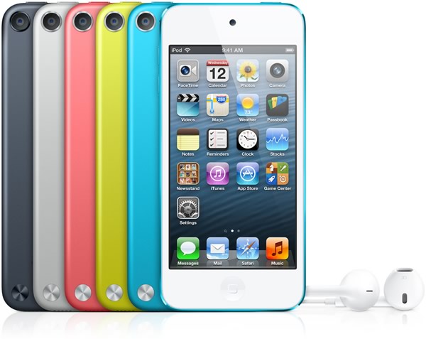 iPod touch de quinta generación colores