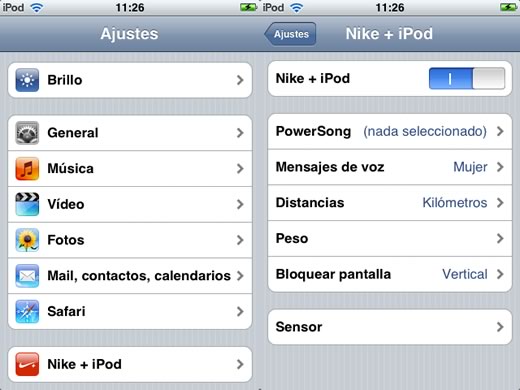 Análisis: Nike+ iPod nano y iPod touch