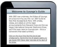 Guia iLounge accesorios iPod 2007