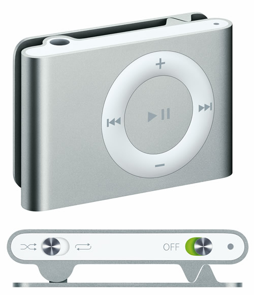 iPod shuffle de segunda generación