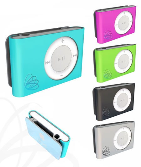 Cubiertas de aluminio iPod shuffle