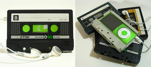 Contexture Design lanza fundas 45 nano creadas a partir de viejos cassettes