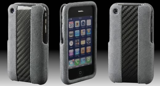 Nueva funda fibra de carbono para iPhone 3G