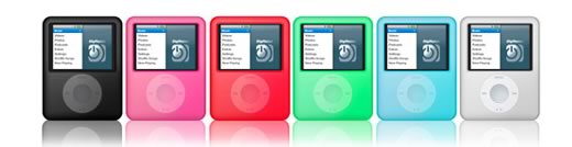 Fundas de silicona de Digifocus para iPod nano y iPod classic