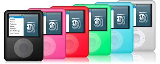 Fundas de silicona de Digifocus para iPod nano y iPod classic