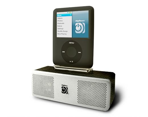 Pocket Hi-Fi de Digifocus, un mini sistema de sonido para iPod