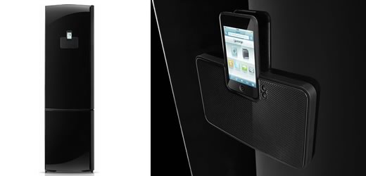 Gorenje presenta una heladera con dock para iPod y altavoces