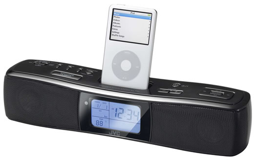 JVC lanza un sistema de altavoces para dos iPod