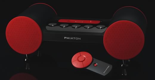 Dock para iPod y auriculares de Phaiton