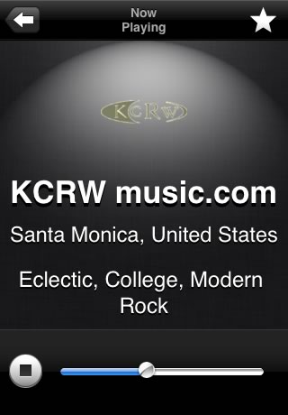 Radioshift Touch: radio para iPhone y iPod touch