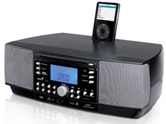 Genius iTempo 800CD reproduce CDs, iPod, radio y tarjetas de memoria