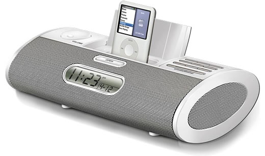 Cinco sistemas de altavoces de Zenex con dock para iPod