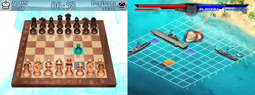 Nuevos juegos para iPod: Ajedrez, backgammon y batalla naval
