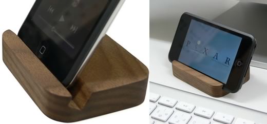 Bird TSW60: Base de madera para iPod touch