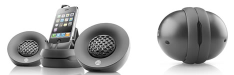 DLO lanza unos altavoces portátiles para iPhone