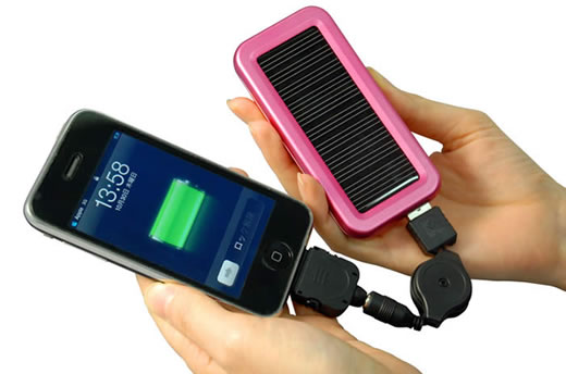 iCharger: energía solar para tu iPod o iPhone