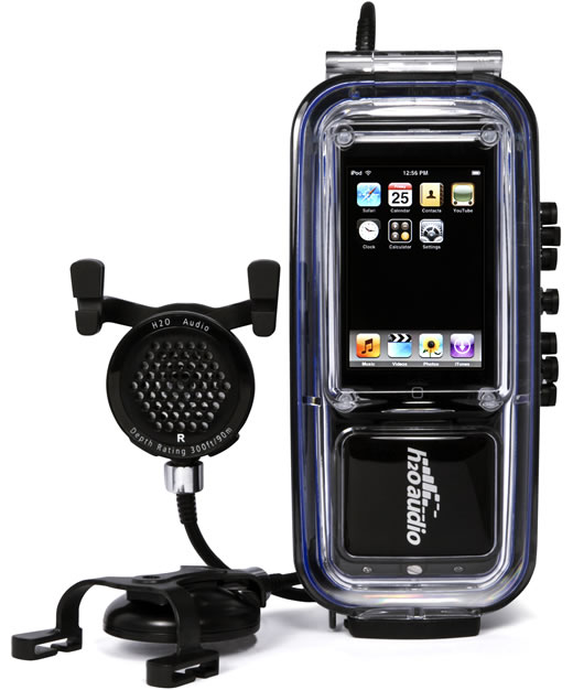 H2O Audio iDive 300 te permite bucear con tu iPod