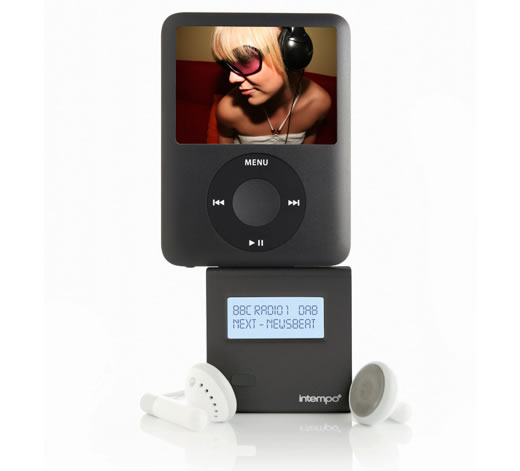 El nuevo iDAB de Intempo te permite escuchar radio digital en el iPod