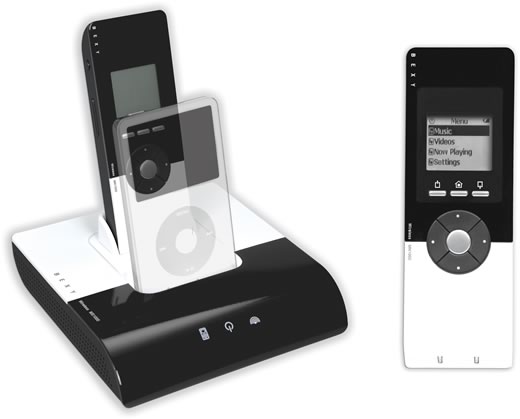iMirror, un dock para iPod vídeo con control remoto inalámbrico