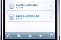 El iPhone puede leer archivos de Word, Excel y PDF