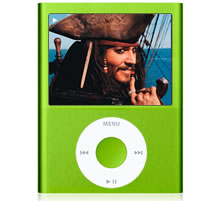 iPod nano con pantalla grande