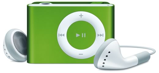 Nuevos colores para el iPod shuffle