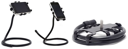 KingNAJA el nuevo soporte flexible para iPod touch y iPhone de Thought Out