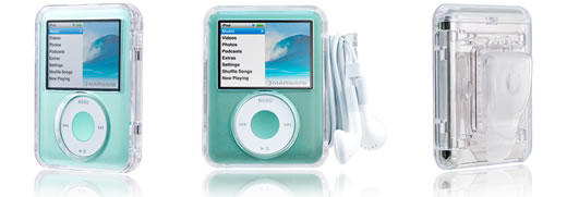 Sidewinder para iPod nano, la funda rígida de Marware con organizador de auriculares 