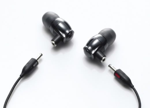 Auriculares de zircón con cable desmontable de Panasonic